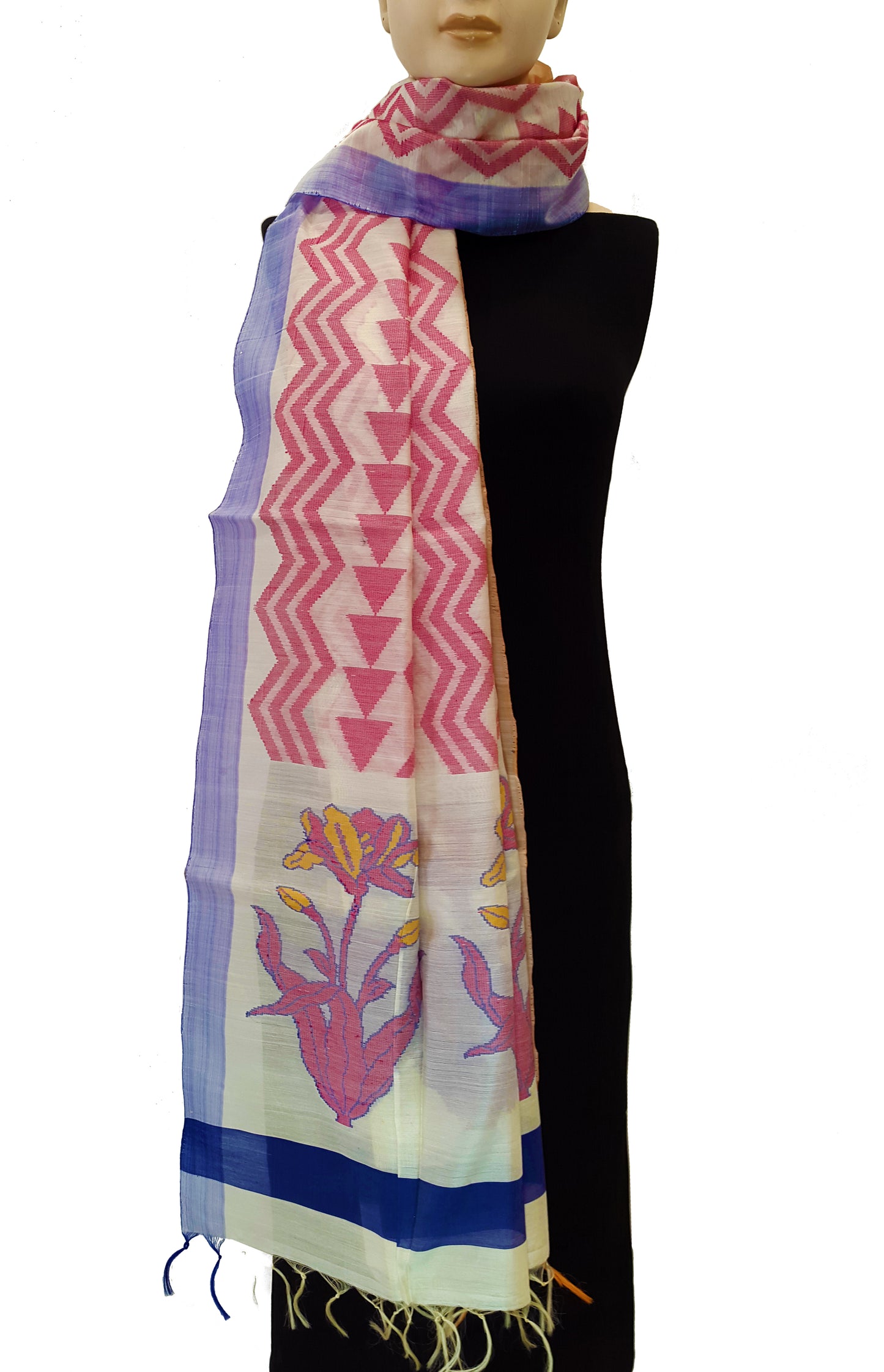 Silk Dupatta - RGRRCSAS - 101