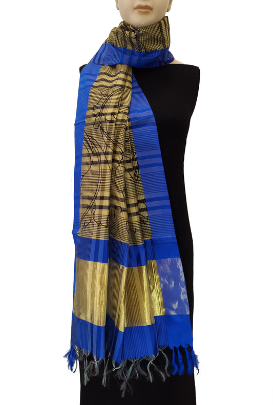 Silk Dupatta - RGRRCSAS - 96