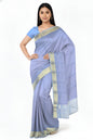 The Heritage of Elegance: Embossed Mysore Silk - GS12EMCRBLGR7