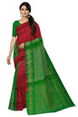 Maroon and Green Dual Colour Butta - RC13SSMAGR14